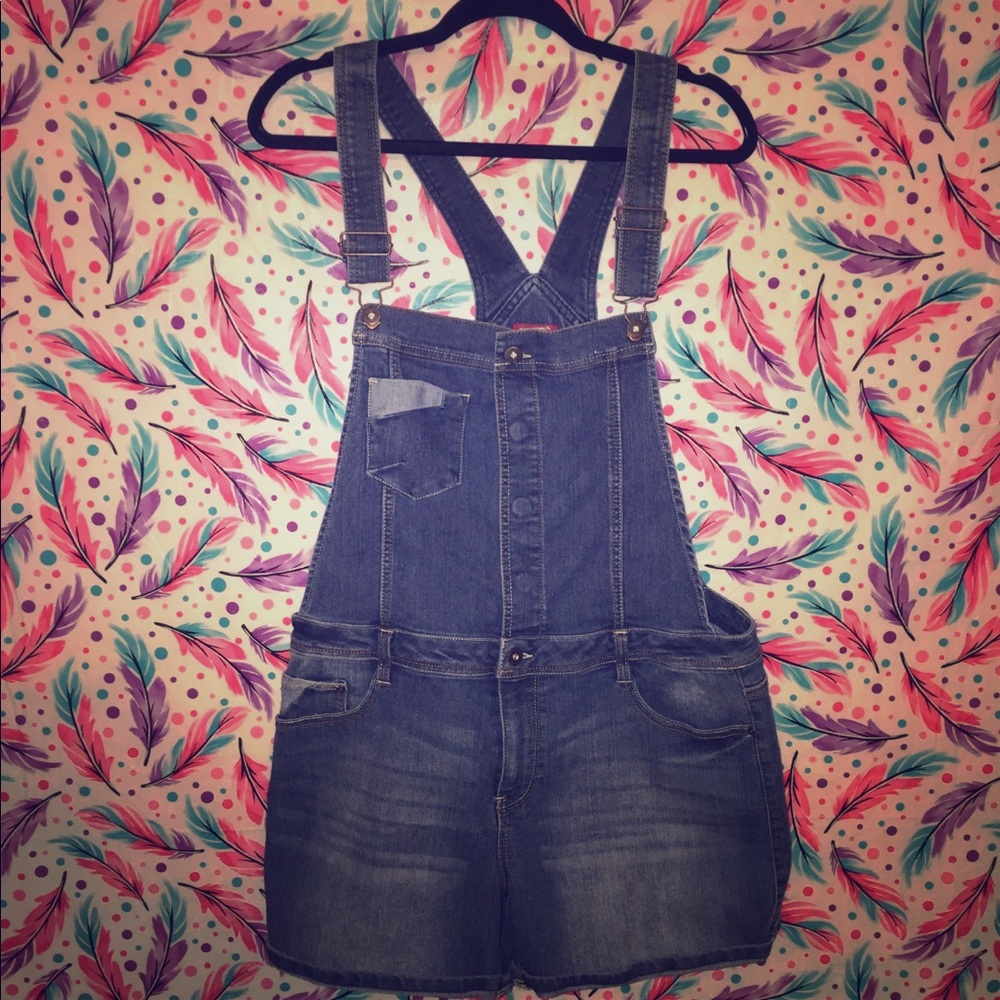 ‼️SOLD‼️Arizona Jeans Denim Overalls (XL)